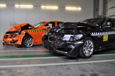 BMW crash