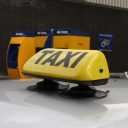 taxibord, daklicht, taxi, taxichauffeur