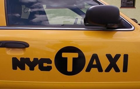 New York, City, Cab, taxi