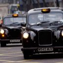black cab, taxi, Londen