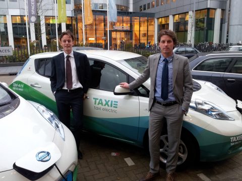 Taxi-E, Ruud Zandvliet, Edvard Hendriksen, elektrische taxi