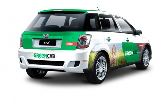 GreenCab, BYD, elektrische taxi