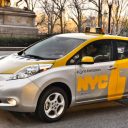 nissan, leaftaxi, nyc, taxi, New York, Yellow Cab