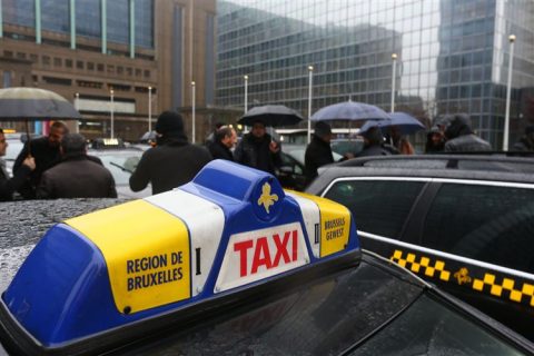 taxi, brussel, belgie
