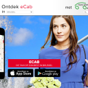 E-cab, app, taxi, Brussel, Parijs