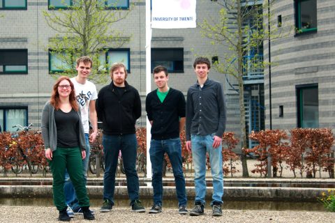 studenten, Twente, universiteit, projectgroep