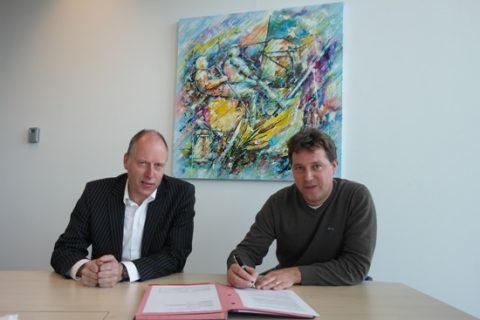 Ondertekening Wmo vervoer Lansingerland- Ruud Braak - Leon Vijverberg