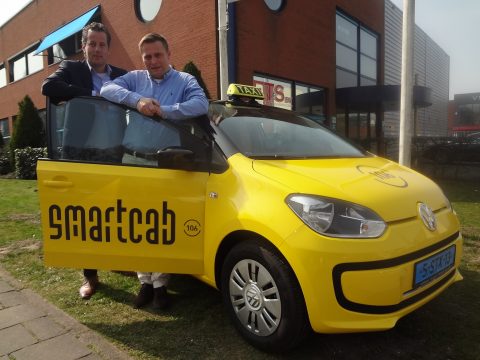 SmartCab, ETS, Hans Landman, Ferry Bosgra, Zaandam, taxi