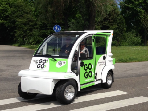 GoGo, Amsterdam, Nieuw-West, elektrisch taxikarretje