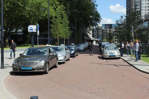 Taxistandplaats, Centraal Station, Rotterdam