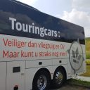 Protest touringcars. Foto: Busvervoer NL