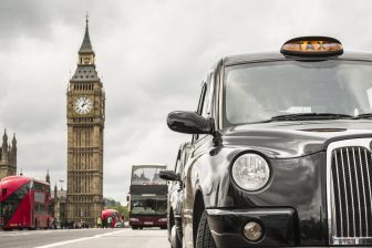 Shutterstock - Taxi in London