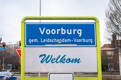 Welkomstbord Leidschendam-Voorburg