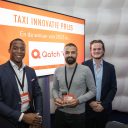 Qatch neemt Taxi Innovatie Prijs in ontvangst